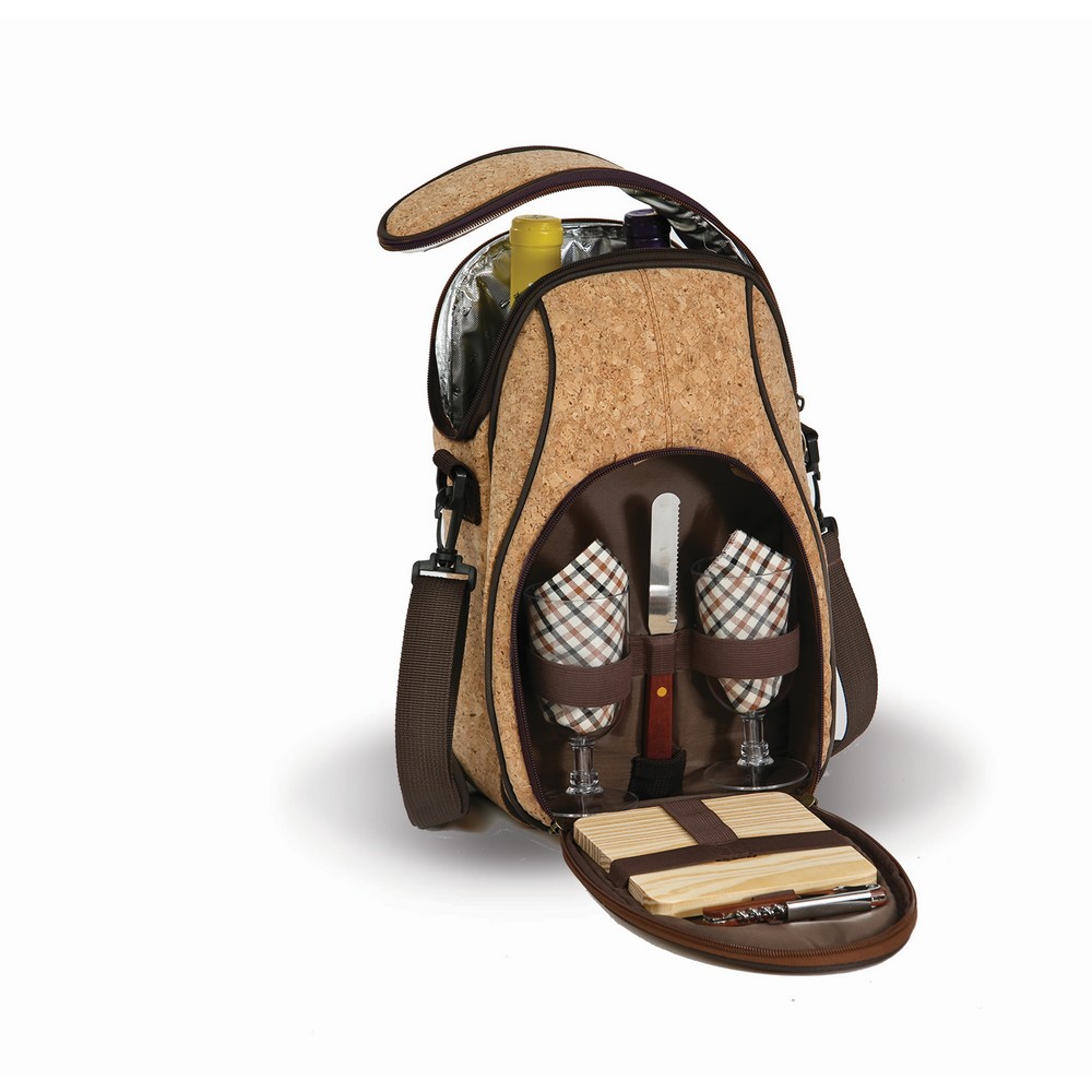 Brava Double Wine Tote Cork
