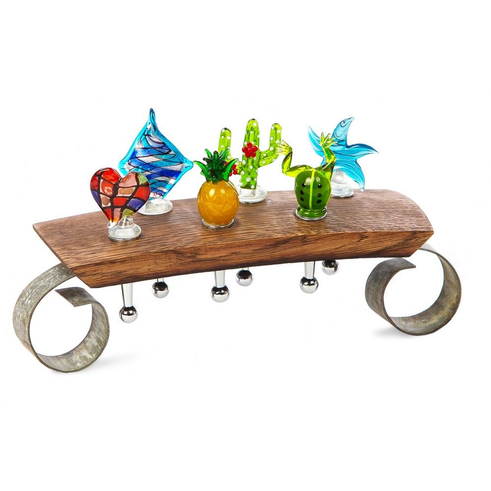 Bottle Pourer and Stopper Stave Wide