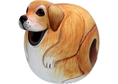Yellow Lab Gord-O Bird House