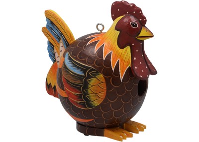 Rooster Gord-O Bird House