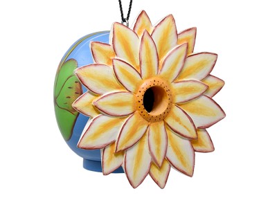 Lotus Flower Gord-O Bird House