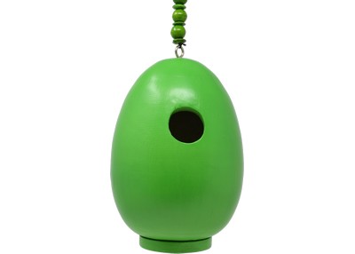 Green Egg Bird House