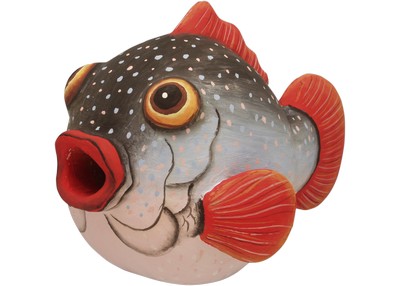 Pufferfish Bird House