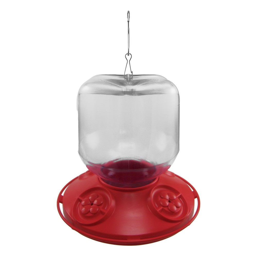 Dr JBs complete Switchable 32 oz Feeder with Red Flowers Bulk