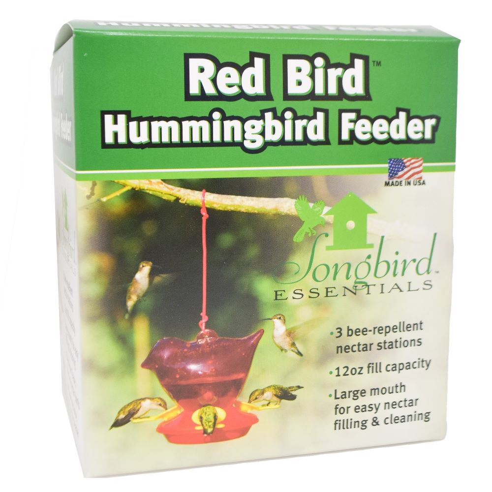 Red Bird Hummingbird Feeder