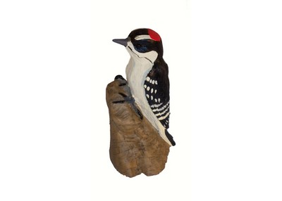 Downy Woodpecker Table Piece