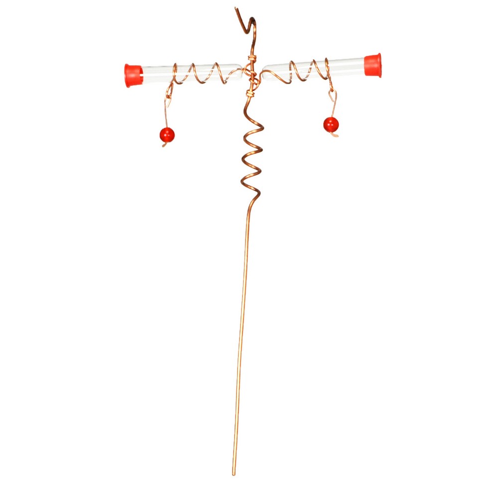 Flower Pot Two Tube Feeder