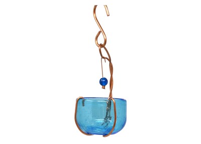 Copper Bluebird Mealworm Feeder