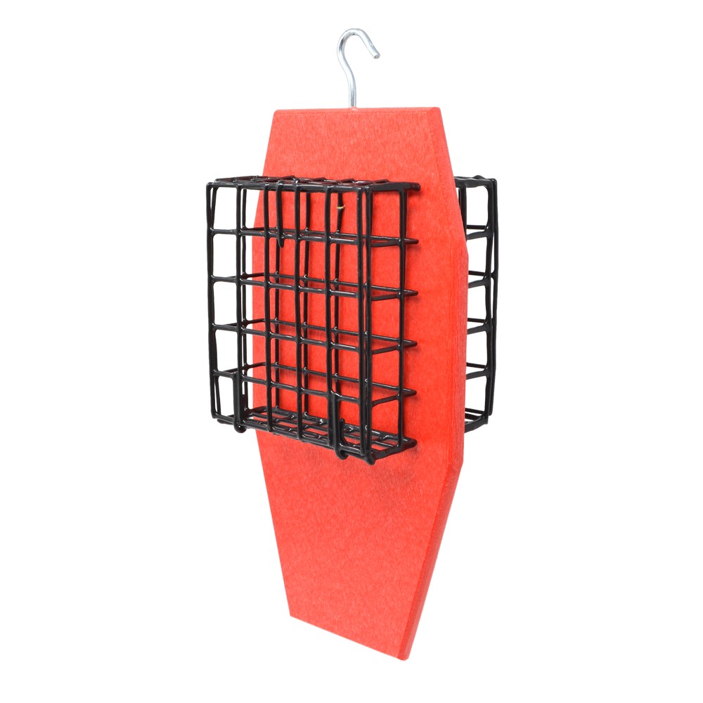 Dual Suet Feeder Red
