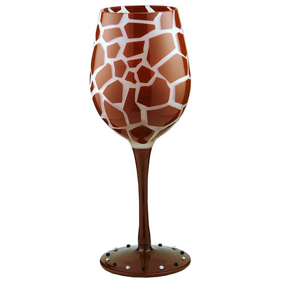Giraffe Wine Glass