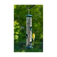 15 in Green Plastic 6 Port Seed Tube