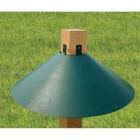 Green 22 inch 4x4 Post Mount Baffle