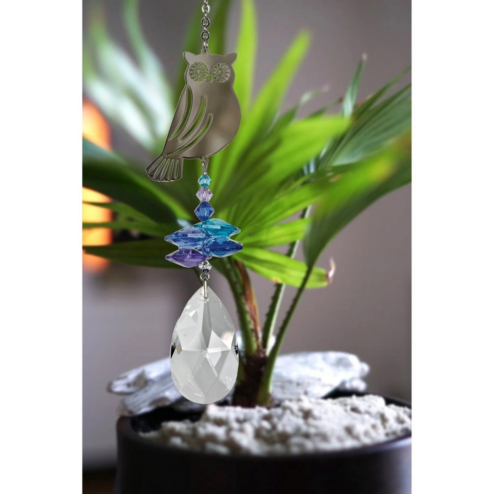 Crystal Fantasy Owl Suncatcher