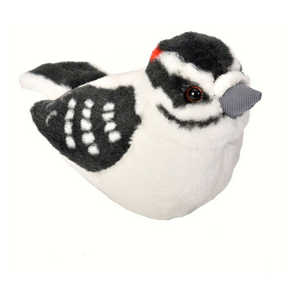 Plush Downy Woodpecker